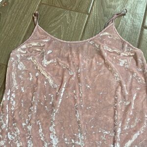 Velour Victoria’s Secret chemise slip gown pink medium/large
